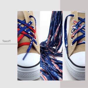 【Teeoff｜美國英國 國旗鞋帶】