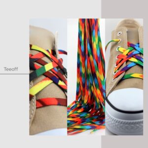 【Teeoff｜彩虹系列鞋帶】